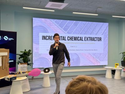 Danny Rosen, a senior computer science major, attended the first International Student and Coordinator Assembly of the Vertically Integrated Projects program in Riga, Latvia.