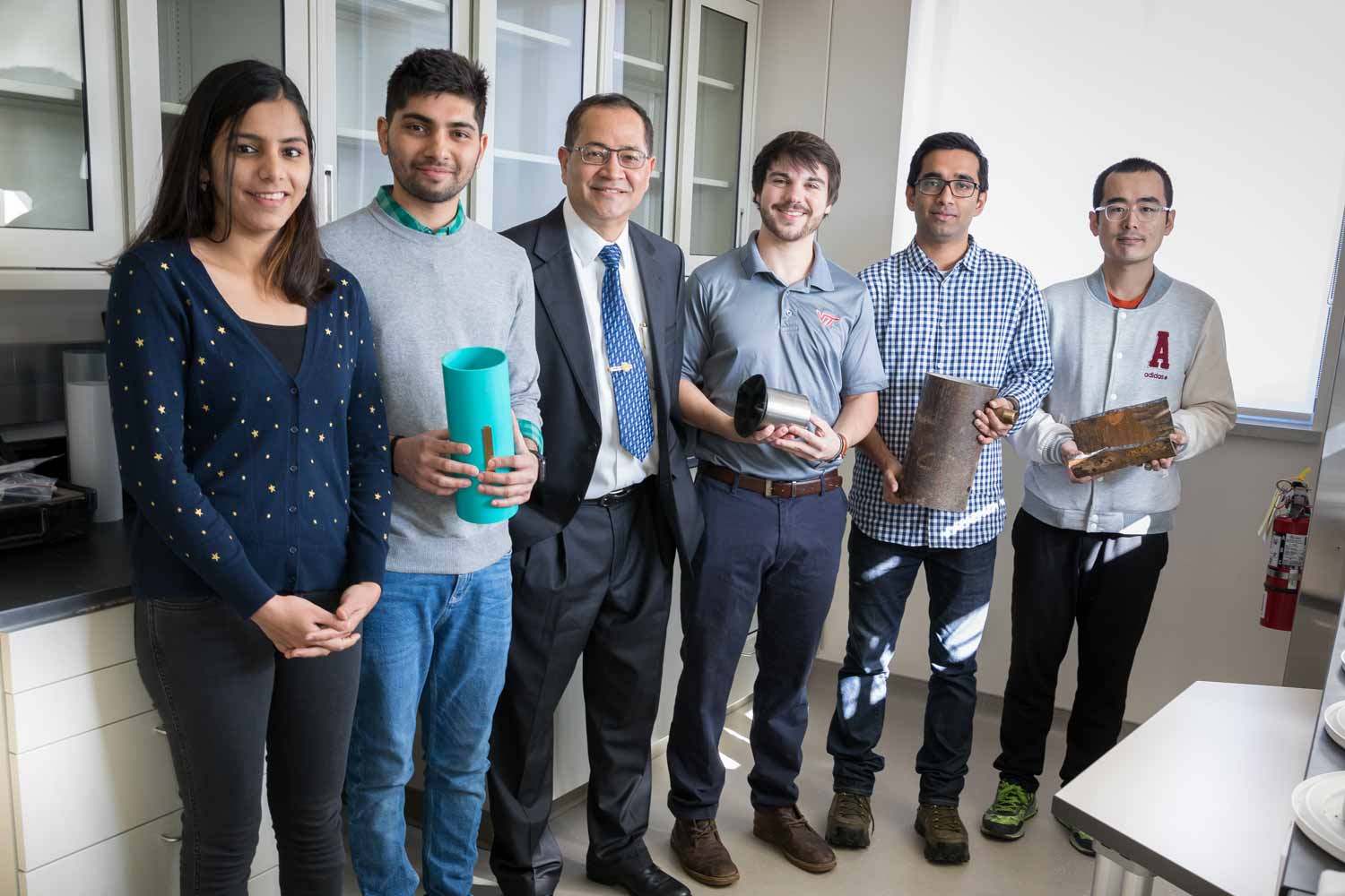 Sunhil Sinha and his research students