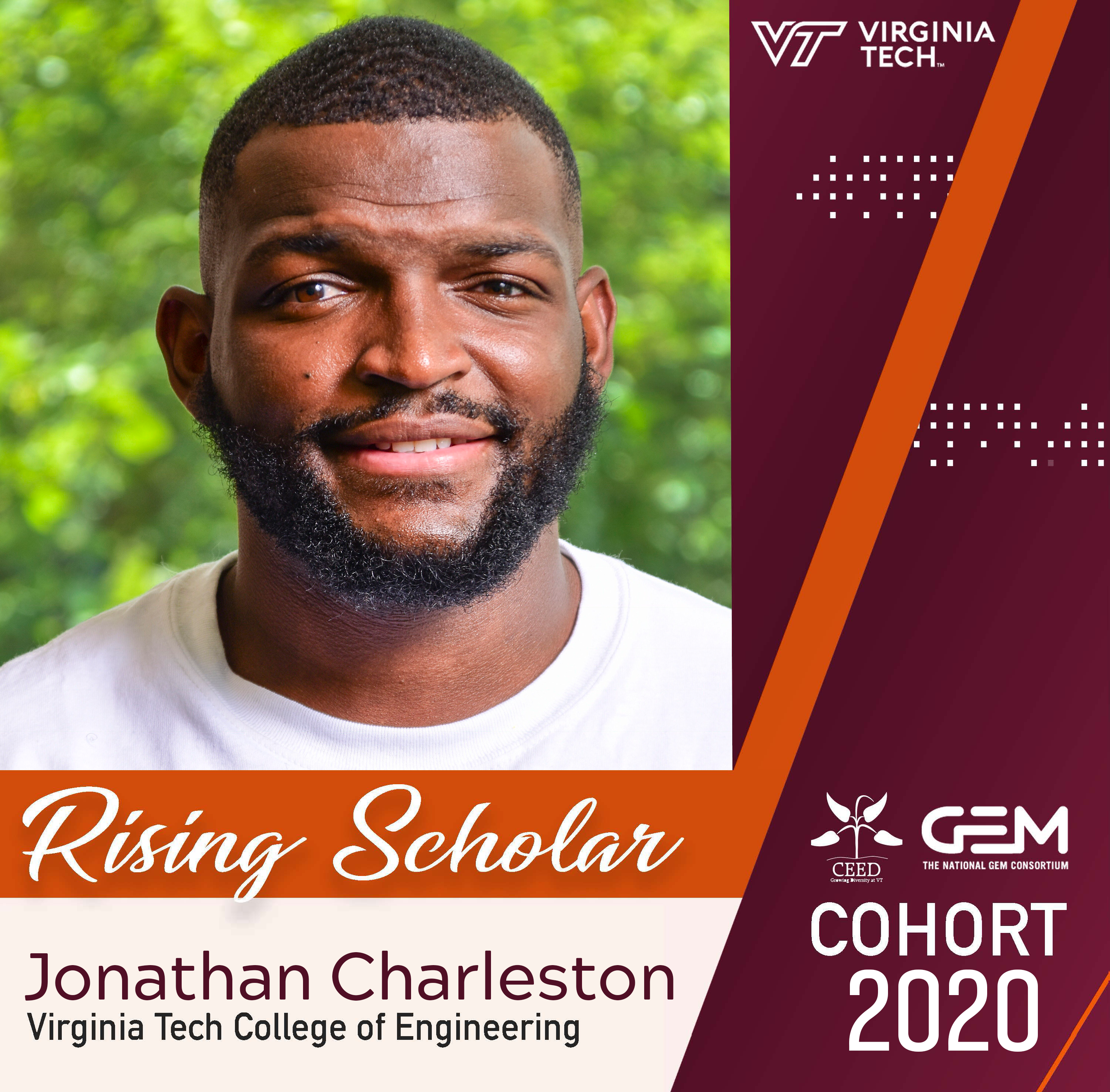 Jonathan Charleston Headshot - Cohort 2020