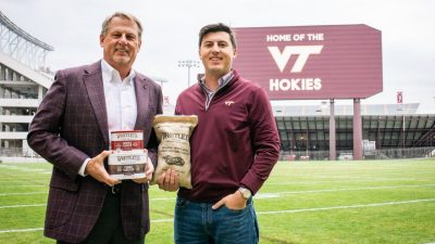 A Hokie-dipped partnership
