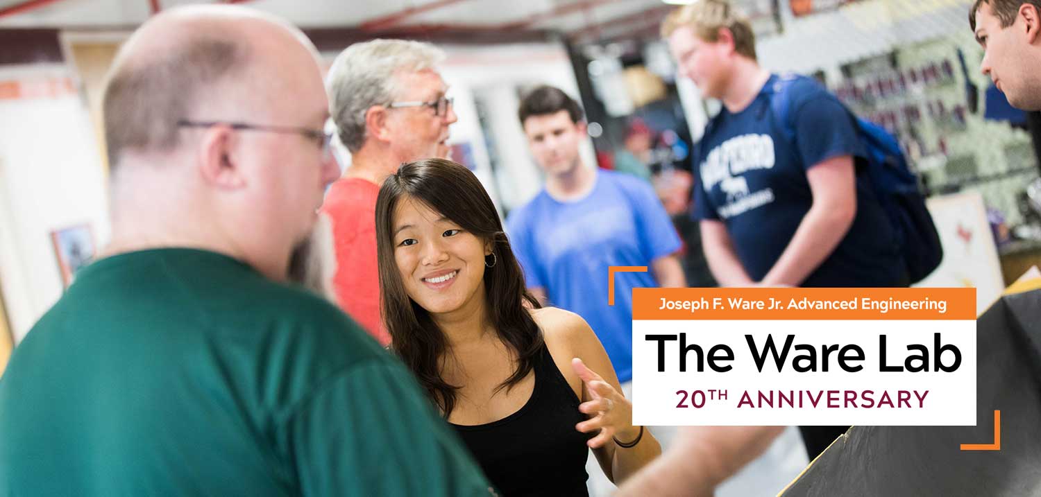 Ware Lab 20th Anniversary Ware Lab 20th Anniversary image showing a photo from the 2017 Ware Lab Open House