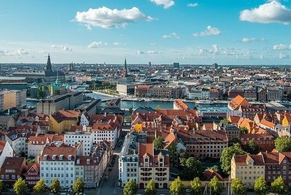 Copenhagen- cluster of buildings